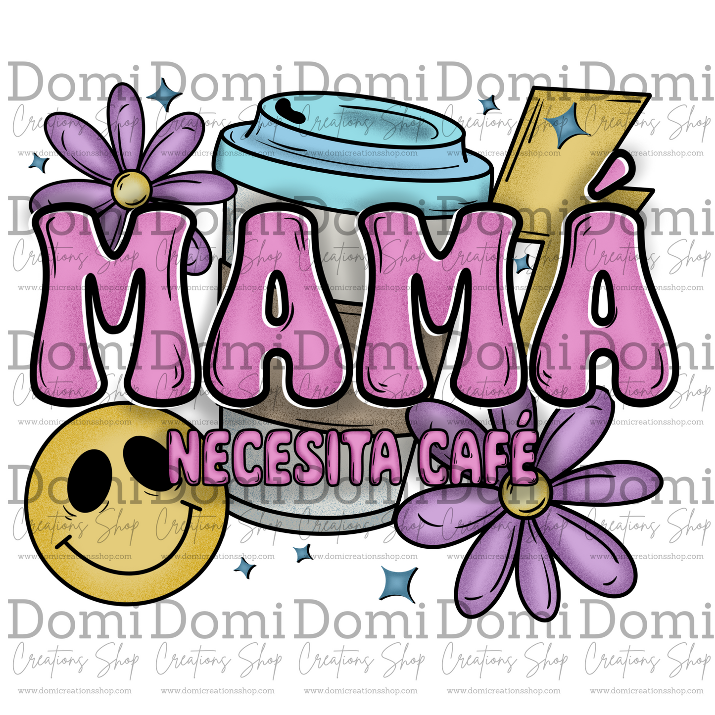 DTF Transfer Mama necesita cafe